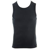Soul Cal Ribbed Vest - Black - Mens