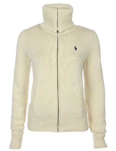 Ralph Lauren Strickjacke Rollkragen Damen Weiß Reviews