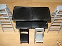 WWE FIGURE ACCESSORIES DELUXE WRESTLING TABLE LADDER & CHAIR MATCH SET 6PC