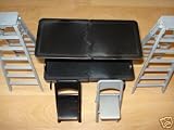  : WWE FIGURE ACCESSORIES DELUXE WRESTLING TABLE LADDER & CHAIR MATCH SET 6PC
