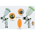 Mini HVLP Lackierpistole 602A mit V2A-D�se, Rostfrei, f�r Wasserlacke