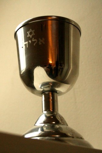 Elijah Drinks Special Passover Elijah Cup! Elijah 