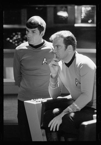 Star Trek Kirk Spock Poster #01Tos Shatner Nimoy 24x36in