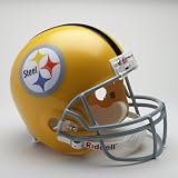 Pittsburgh Steelers 1962 Yellow Throwback Riddell Full Size Deluxe Replica Football Helmet