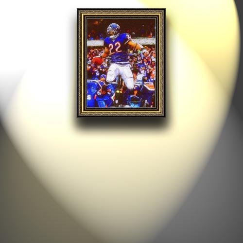 Completely Handpainted American Football Sport Painting, Custom Order FL1901, Oil on Canvas, with Option to Paint Jerry, Brett & Co. from Any Other Favorite Photograph or Picture, Unframed, Size 17'' x 21