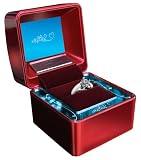 Euricase CL-TT1MNSMRMP Video and Photo Digital Jewelry Ring Box (Glossy Red)