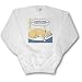 Rich Diesslins Funny General Cartoons - Cat Basks in the Sun and Thinks About Hibernation - Sweatshirts