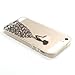 iPhone SE Case, JAHOLAN Beautiful Clear TPU Soft Case Rubber Silicone Skin Cover for iPhone 5/5S/SE - Black Beautiful Butterfly Girl