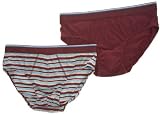 Fruit Of The Loom - Slip - Homme - Multicolore (Mulberry Stripe) - Taille L
