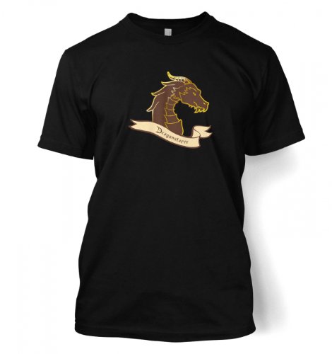 Something Geeky PP – Dragonslayer T-shirt  Black