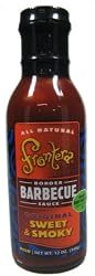 Frontera Original Sweet & Smoky Border Barbecue Sauce All Natural 12 Oz.