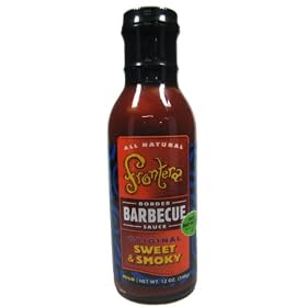Frontera Original Sweet & Smoky Border Barbecue Sauce All Natural 12 Oz.