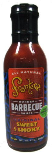 Frontera Original Sweet & Smoky Border Barbecue Sauce All Natural 12 Oz. by Frontera