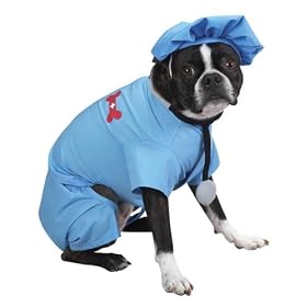 X-SMALL - E.R. DOCTOR - Pet Halloween Costume