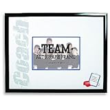 Coach Autograph Picture Frame - Baseball, Football, Basketball, Hockey, Soccer, Cheer, Tennis, Volleyball, and Lacrosse