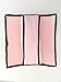 Mocase Soft Strap Cover Children Baby Headrest Neck Support Pillow Shoulder Pad for Car Safety Seatbelt (Pink)