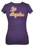 Los Angeles Lakers Women's Hardwood Classic Cap Sleeve Tee