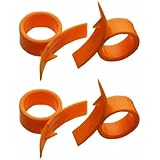 4 Round Orange (Citrus Fruit) Peelers