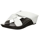 Rockport Womens Jennifer Flat Sandal,White,8 M