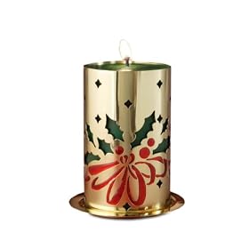 Lenox Winter Greetings Pierced Sleeve with Candle