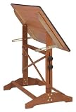 Pavillon Art Drawing Table - Cherry (Round)