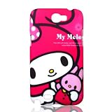 Bright Color Cartoon Hard Shell Cover for Samsung Galaxy Note II N7100 - My Melody