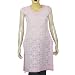 Cotton Shirts Womens Sleeveless Top Blouse Chikan Embroidery Size M