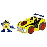 Marvel Super Hero Squad Wolverine Action Figure and Vehicle - Claw CruiserIMAGE