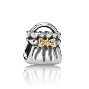 Pandora Charm Bow Purse w/14K 790474