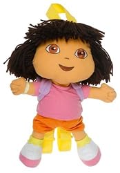Dora the Explorer DOLL 14" Plush Backpack Doll