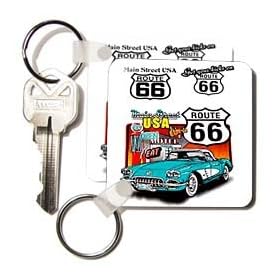Signs - Route 66 - Key Chains
