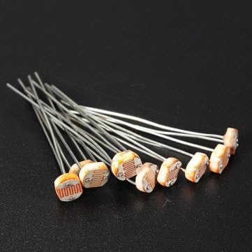 Bheema 20pcs 5mm GL5549 Photo Light Sensitive Resistor CDS Photoresistor