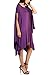 Love Melrose Womens Asymmetrical Oversized Caftan Poncho Tunic Top