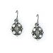 Petite Pretties Black Diamonds Hues Drop Earrings