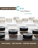 Starting out with C++ : early objects