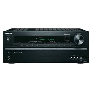 Onkyo TX-NR414 5.1 Netzwerk AV-Receiver für Apple iPhone/iPod (HD-Audio, 3D Ready, RDS, USB 2.0) schwarz