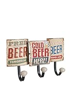 CALIFORNIA SURF Perchero De Pared Multicolor