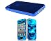 Bundle Monster TPU Clear Case Cover + Skin Art Decal Sticker + Screen Guard Protector Accessories Combo - Fit Apple Iphone 4 G / 4G / 4th Generation