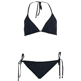 2 Pc Bikini Set Black Top  Bottom