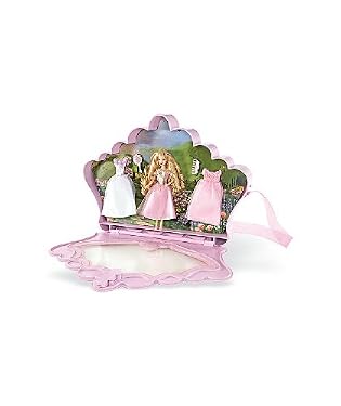 Barbie Mini Tiara Case & Doll