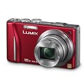 Panasonic Lumix TZ20 Digital Camera - Red (14.1MP MOS, 16x Optical Zoom) 3 inch Touchscreen LCD