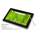 Modelljahr 2012 10 Zoll 10,2 "Tablet PC Flytouch Superpad 7 Neueste Android 4.0.4 ICS Ice Cream Sandwich HDMI-Ausgang 1GB DDR3 Allwinner CPU Prozessor 1.2GHz massive 20 GB interner Speicher GPS