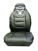 Oakland Raiders NFL Vinyl Universal Bucket Seat Covers - One Pair