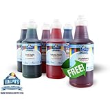 Snow Cone Syrup - 100% Cane Sugar Syrup - Free Quart! $8.50 Per Quart. Normally Ships Same Day.