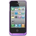 +M Battery for iPhone4/4S バッテリー内蔵ケース MB01　【パープル】