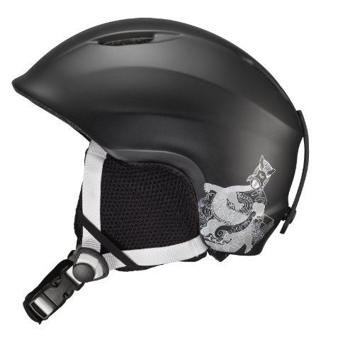 SALOMON Kinder Skihelm Drift Kid, black matt, 49-53, 12711353