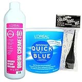 LOREAL Quick Blue Hair Color Kit