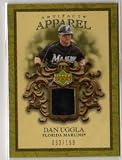 2007 Upper Deck Artifacts Dan Uggla Game Used Jersey Baseball Card Only 199 Made