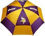 NFL Minnesota Vikings 62-Inch Double Canopy Umbrella