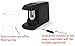 PORTABLE ELECTRIC PENCIL SHARPENER - Battery, Plug-in, or USB power. Includes power adapter! Durable Small Lightweight Powerful Safe. Great for home office, arts & craft, teachers, kids, and school.